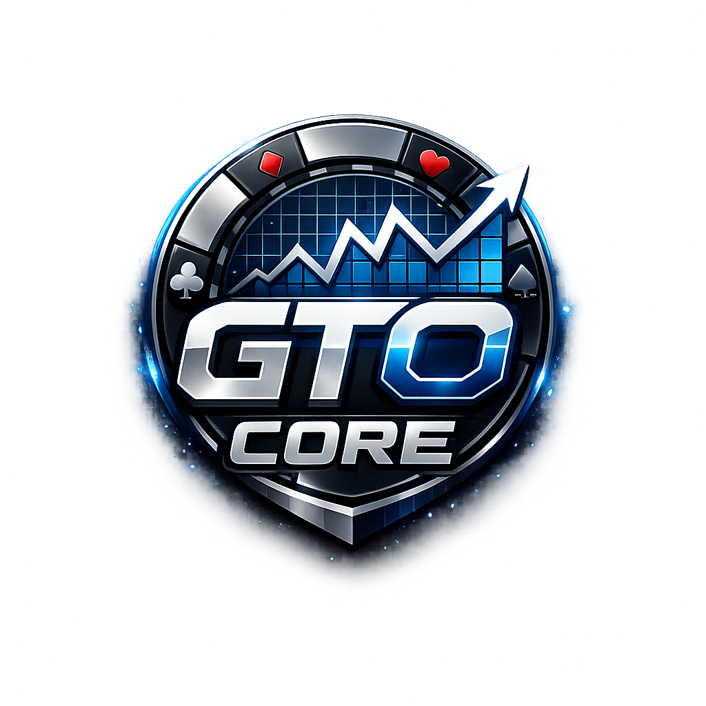 GTOcore logo – advanced GTO poker solver software for game theory optimal poker strategy